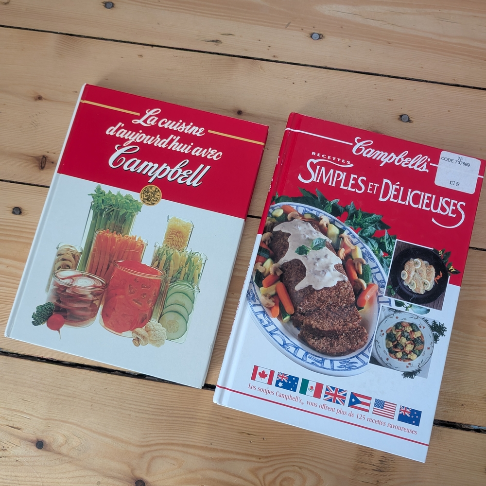 Livres De Recettes Campbell